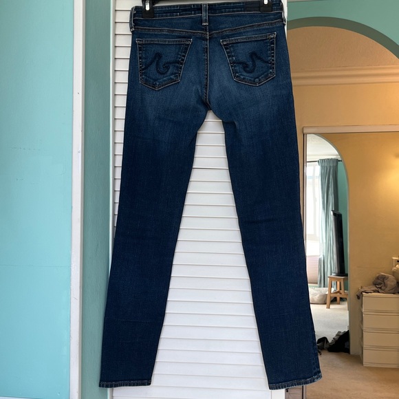 AG Jeans the legging ankle super skinny Women's Blue Jeans, size 25, - Picture 2 of 6